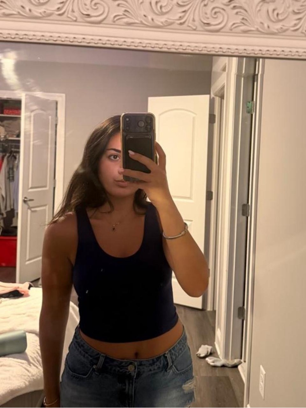 Aeropostale Navy Blue Tank Top